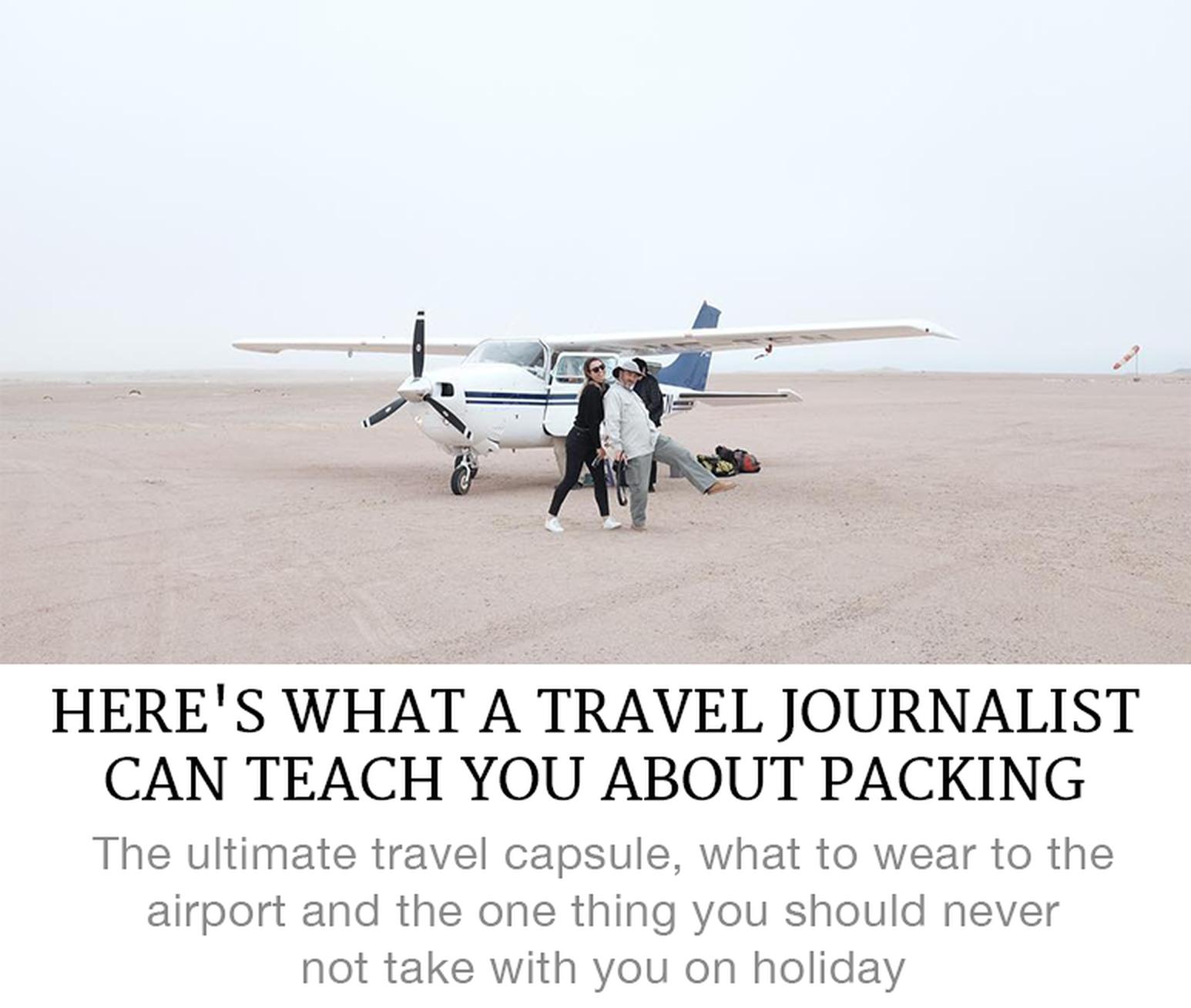 travel journalist style tips