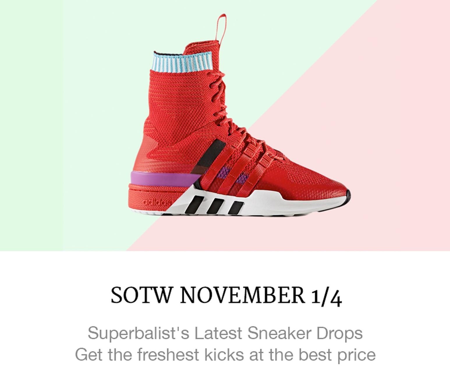 New sneaker drops