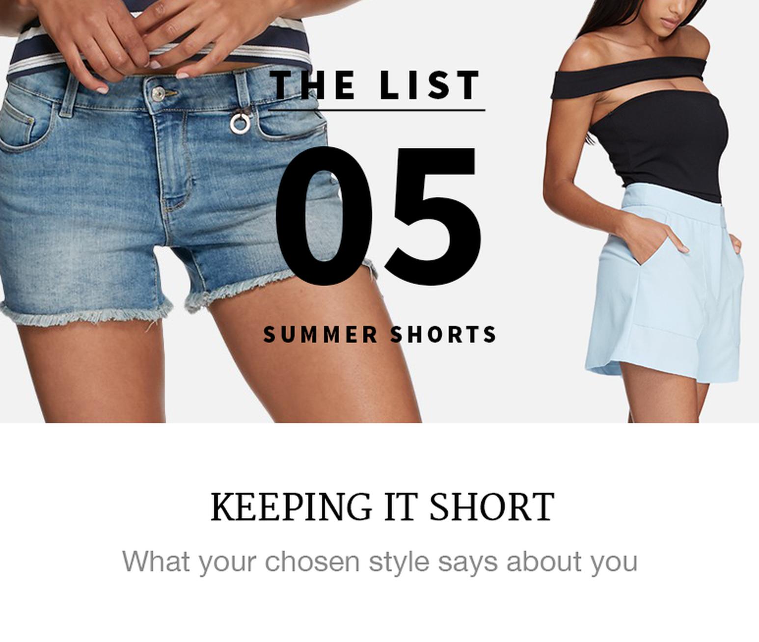 Five summer shorts