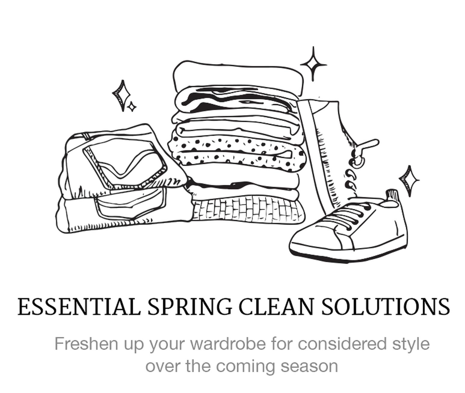 How to spring clean your wardrobe
