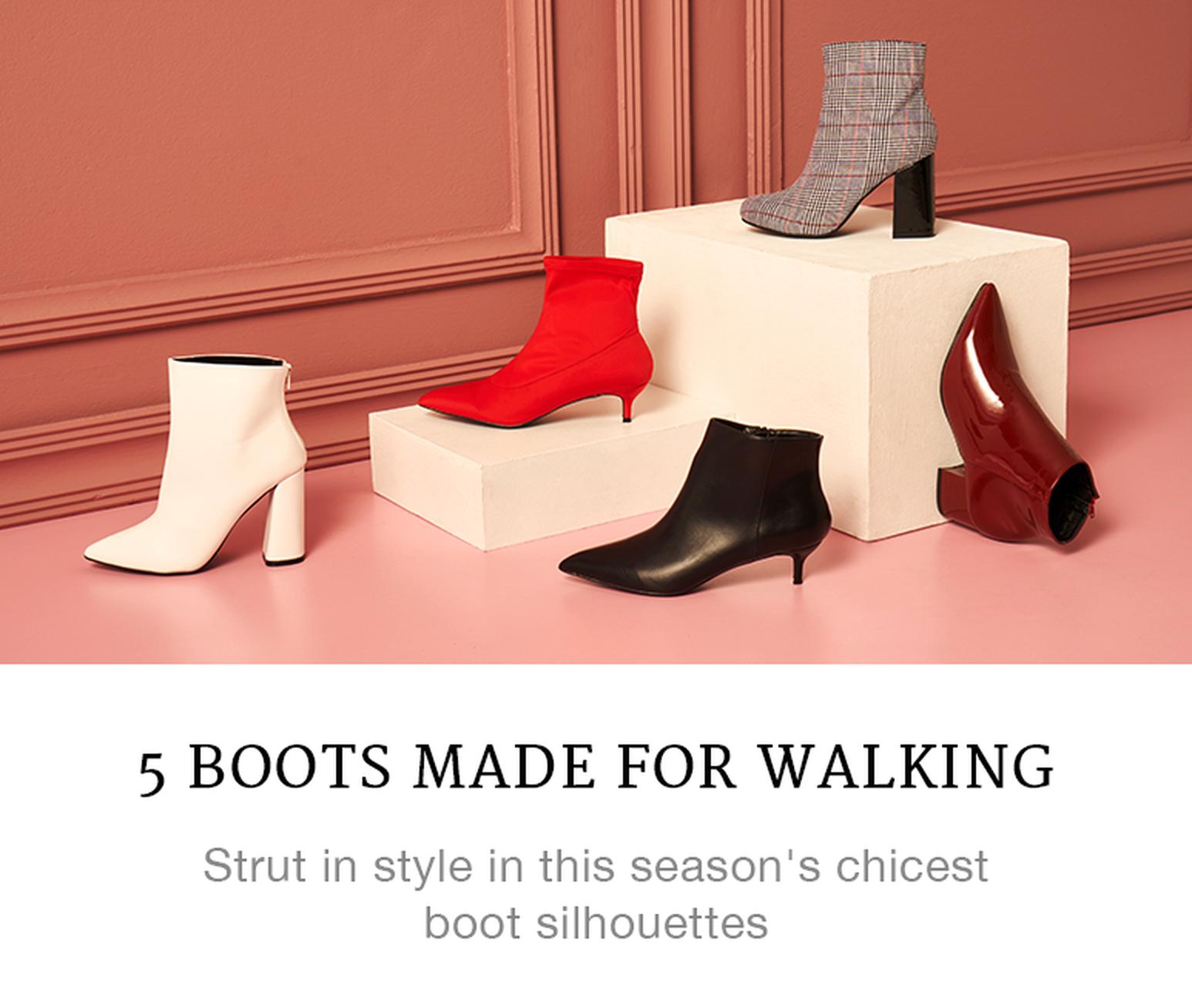 5 Boots Made for Walking