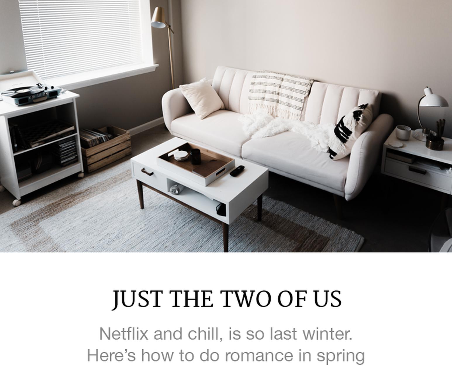 Romancing at home