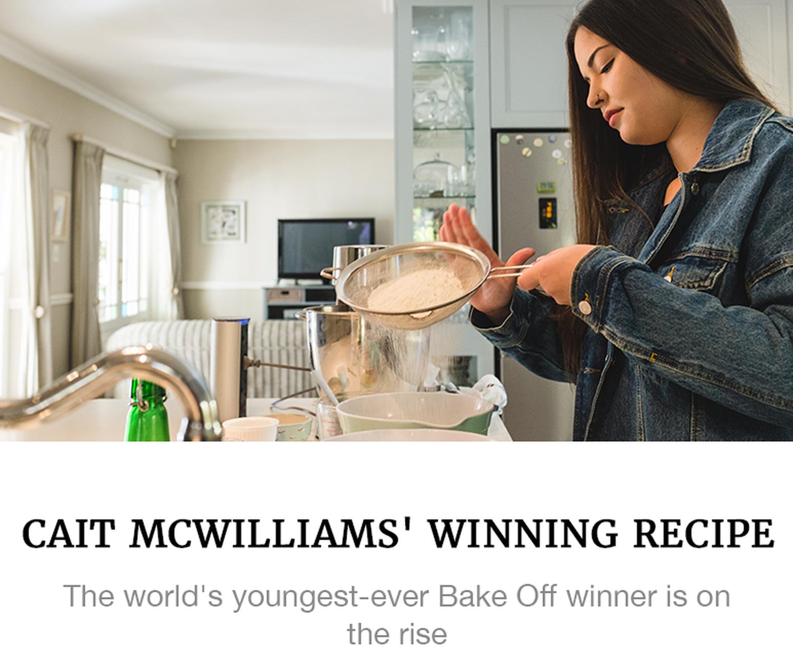 cait mcwilliams bake off