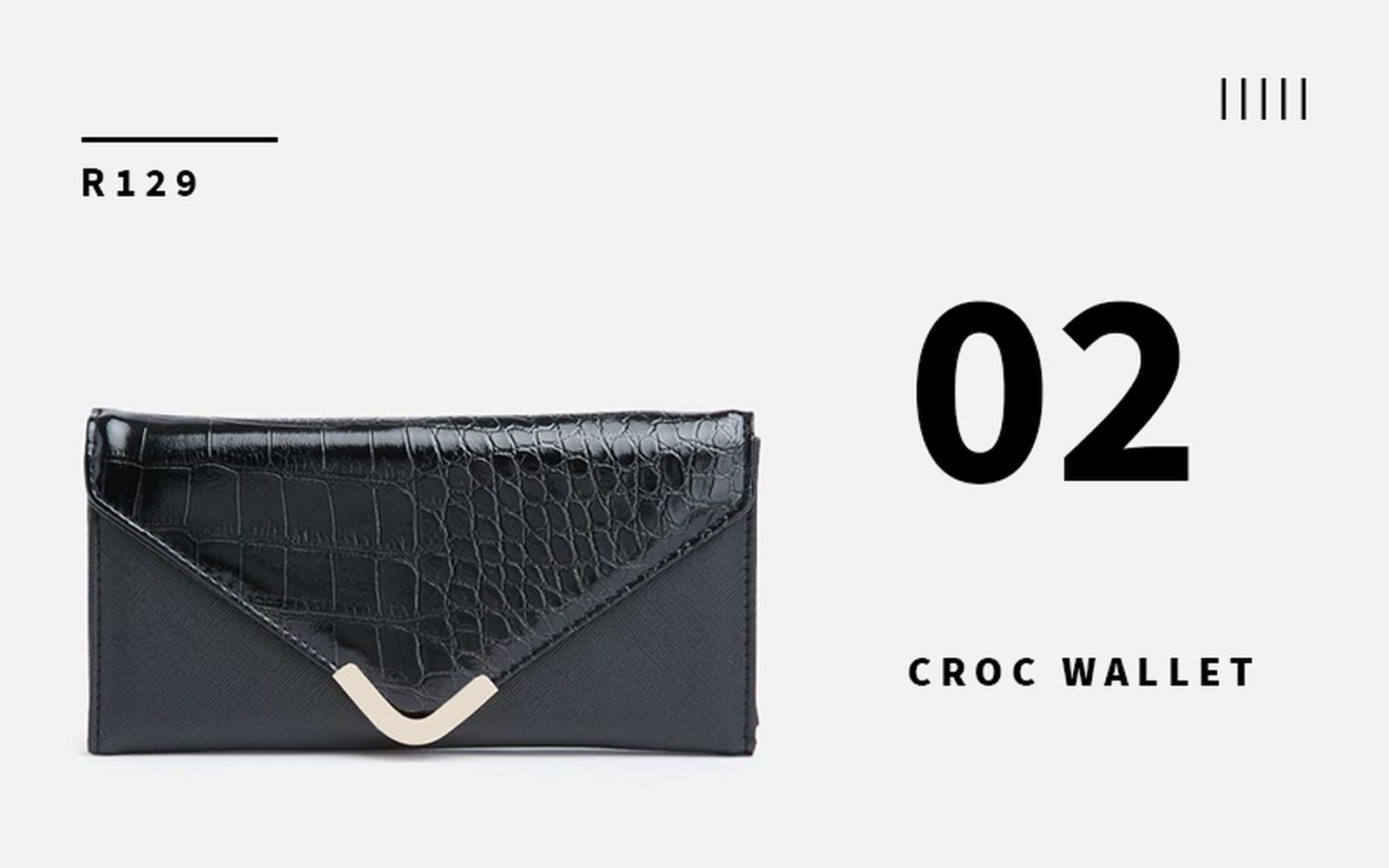 Croc wallet