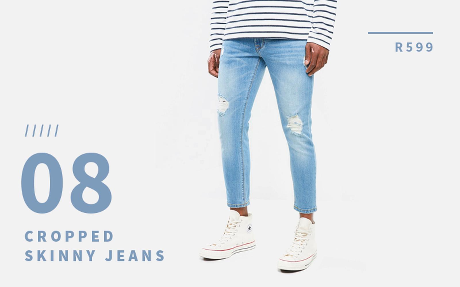 cropped skinny
