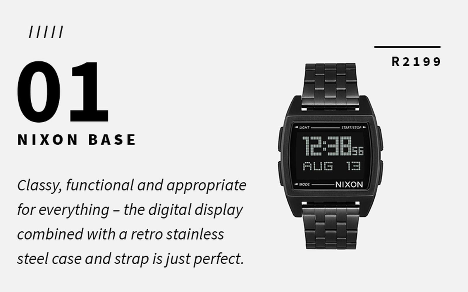 Nixon digital watch