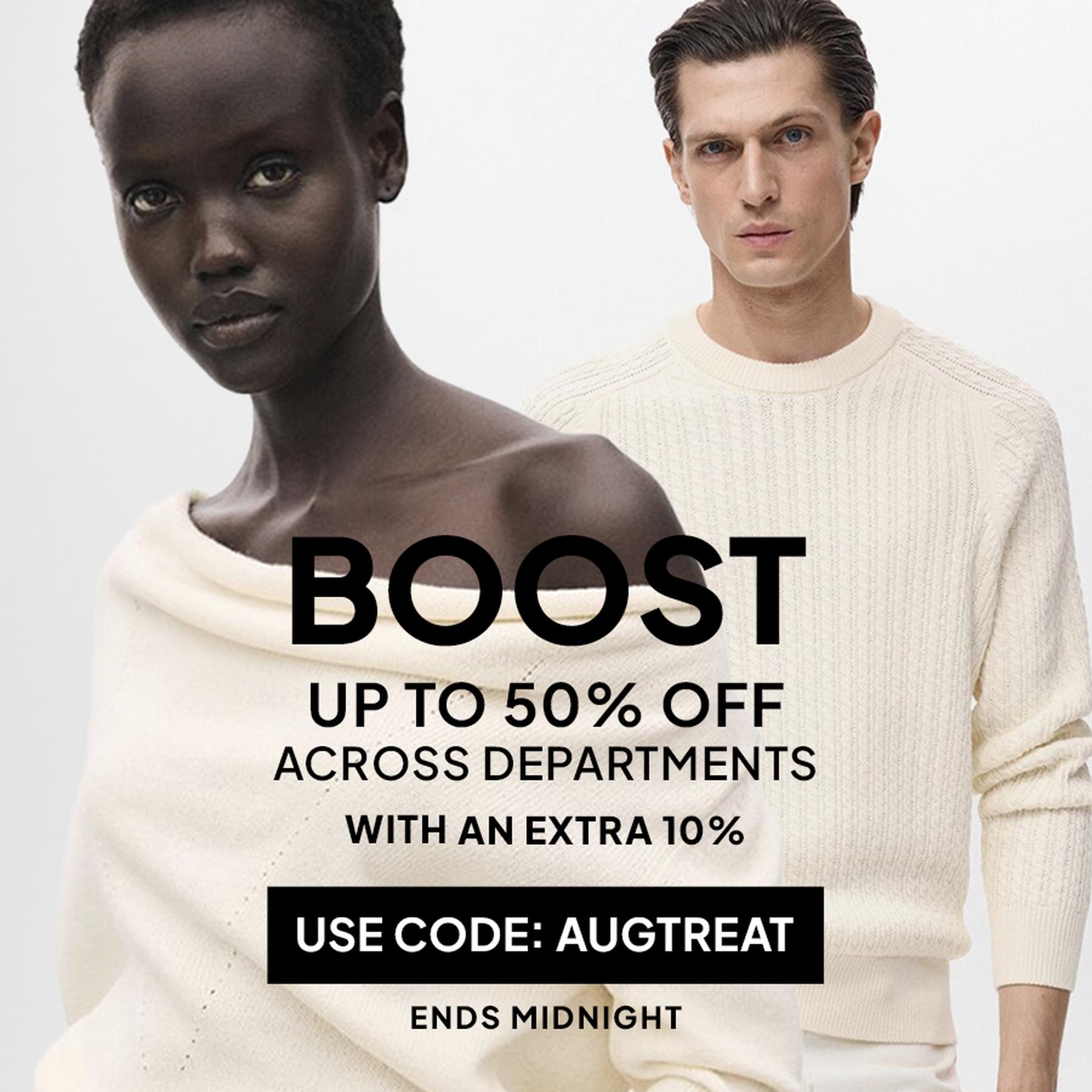 The Daily Offer: UP TO 55% off across departments.