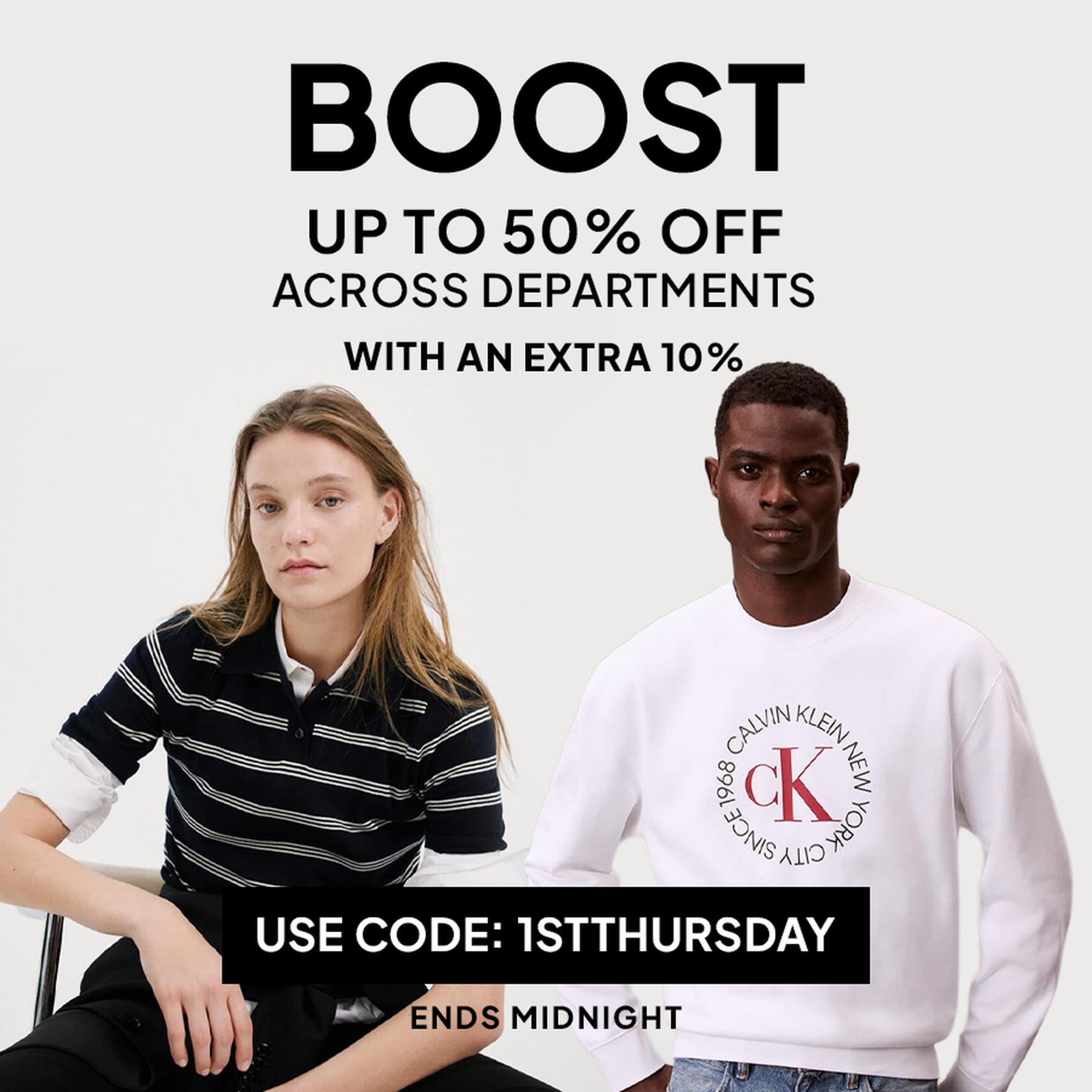 The Daily Offer: UP TO 55% off across departments.