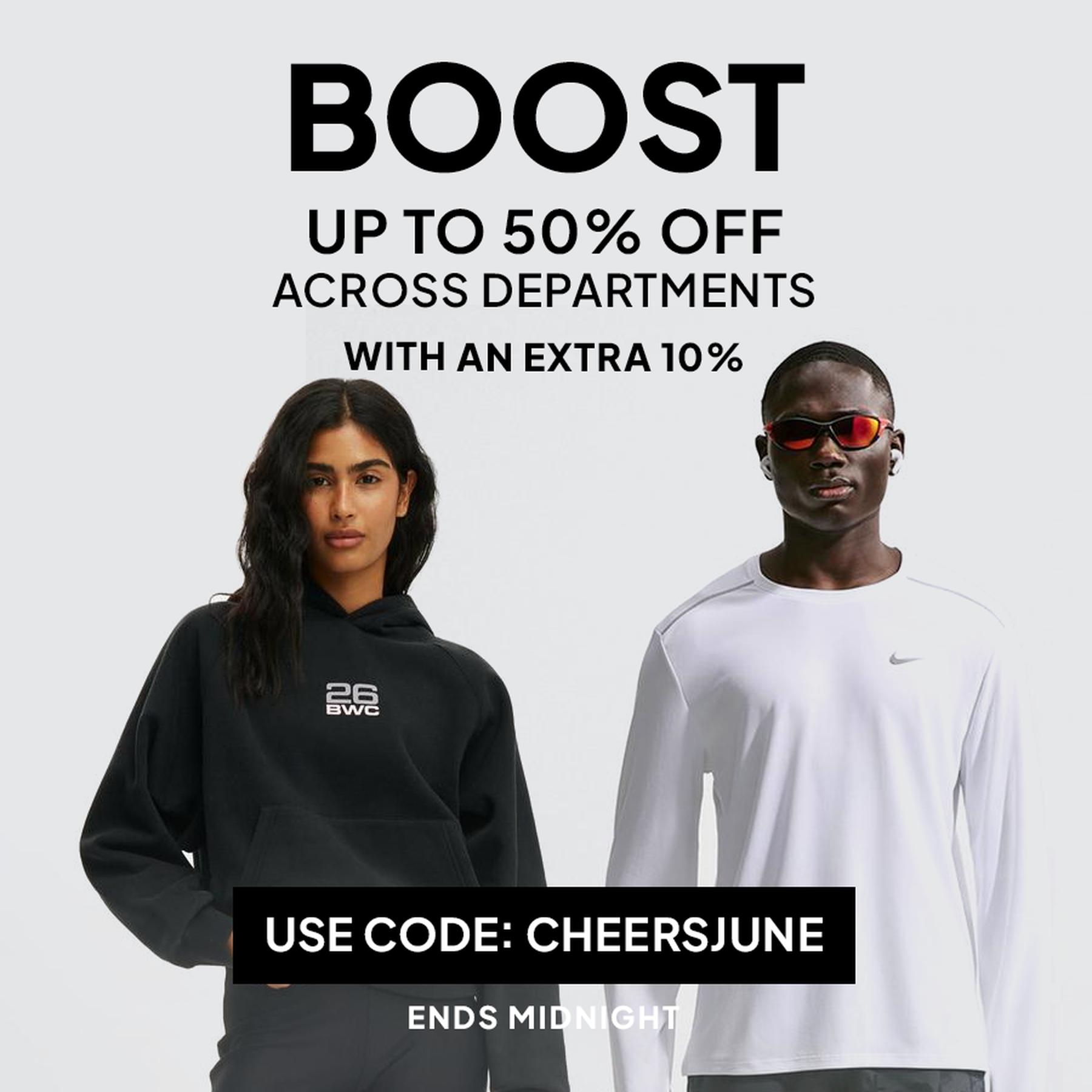 The Daily Offer: UP TO 55% off across departments.