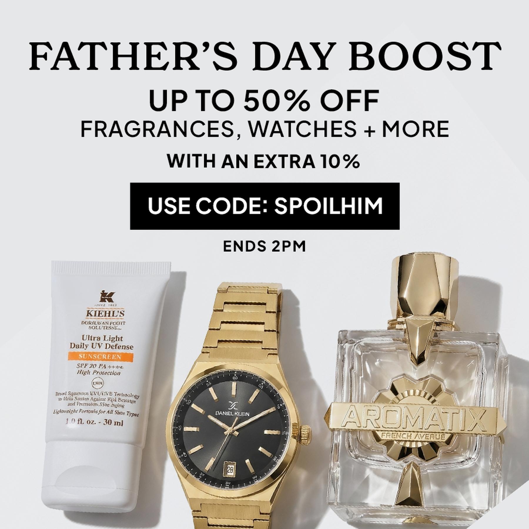 The Daily Offer: UP TO 55% off across departments.