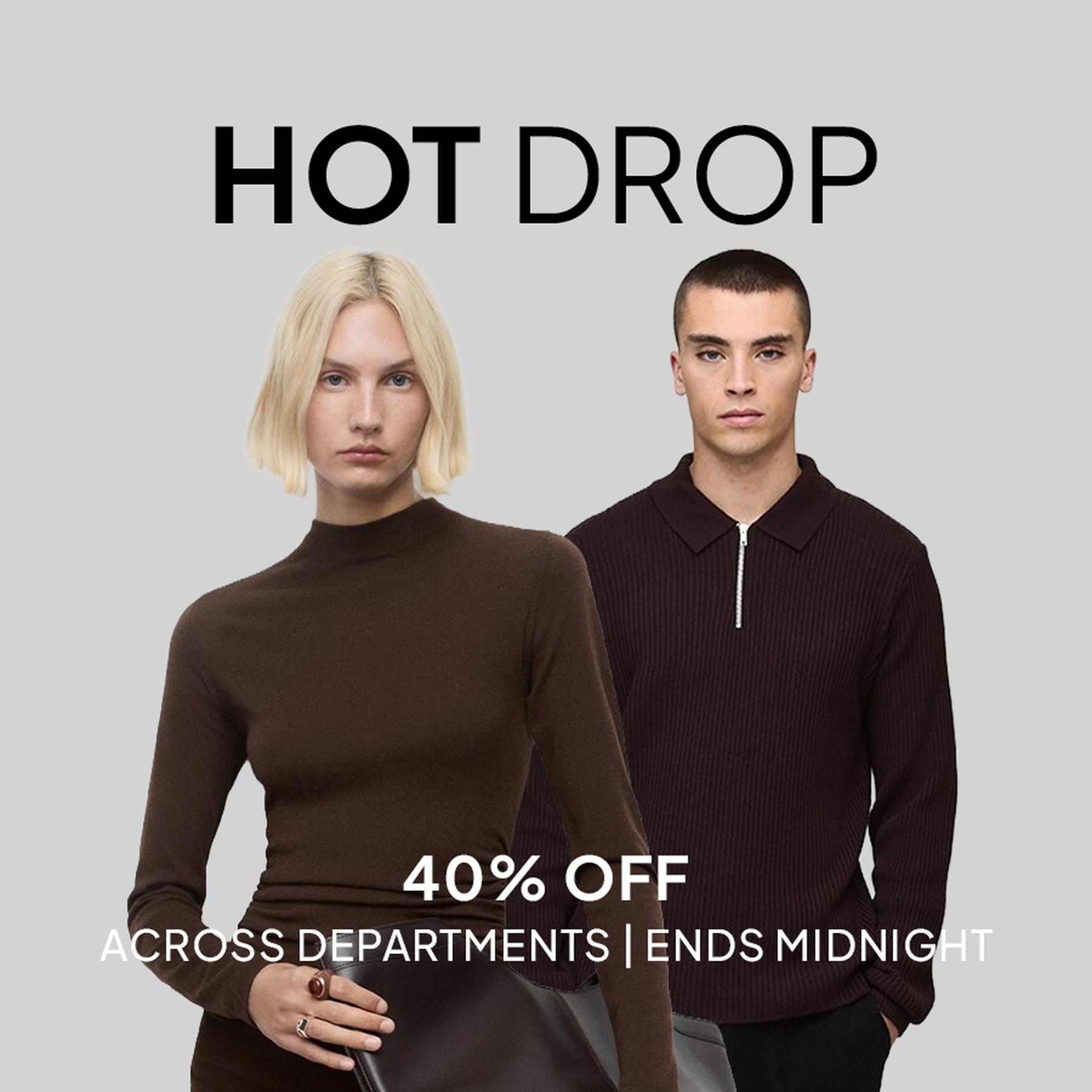The Daily Offer: UP TO 55% off across departments.