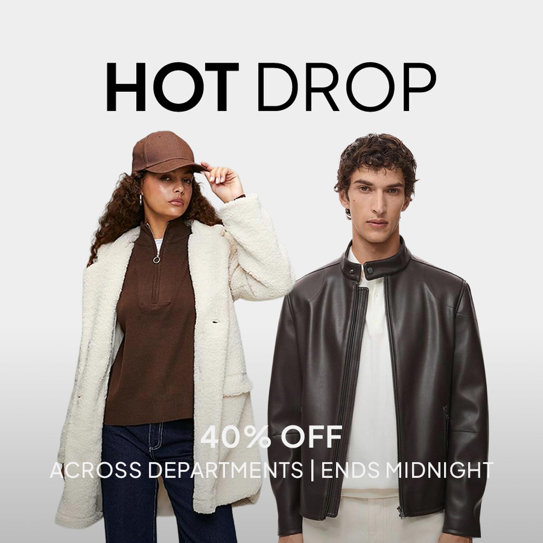 The Daily Offer: UP TO 55% off across departments.
