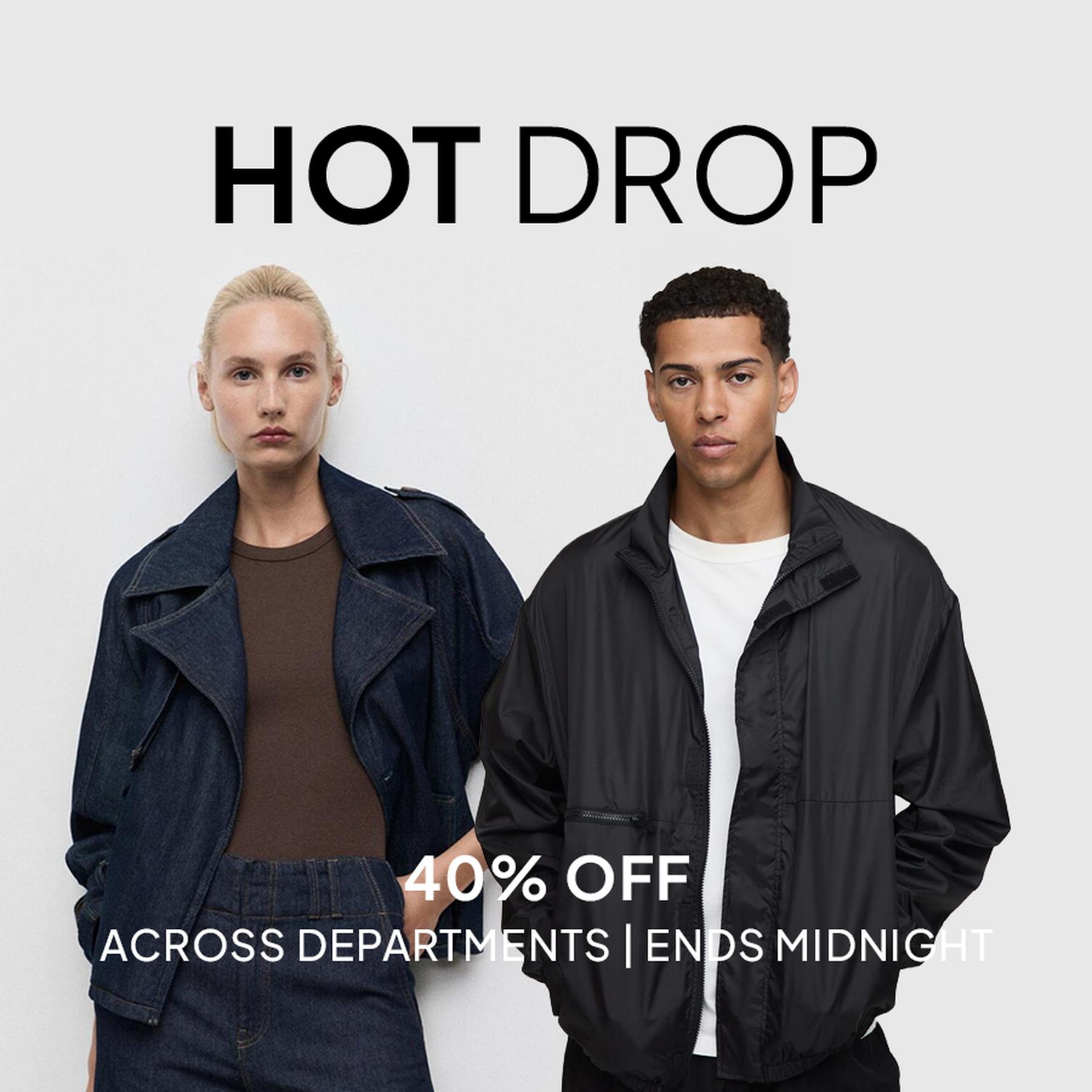 The Daily Offer: UP TO 55% off across departments.