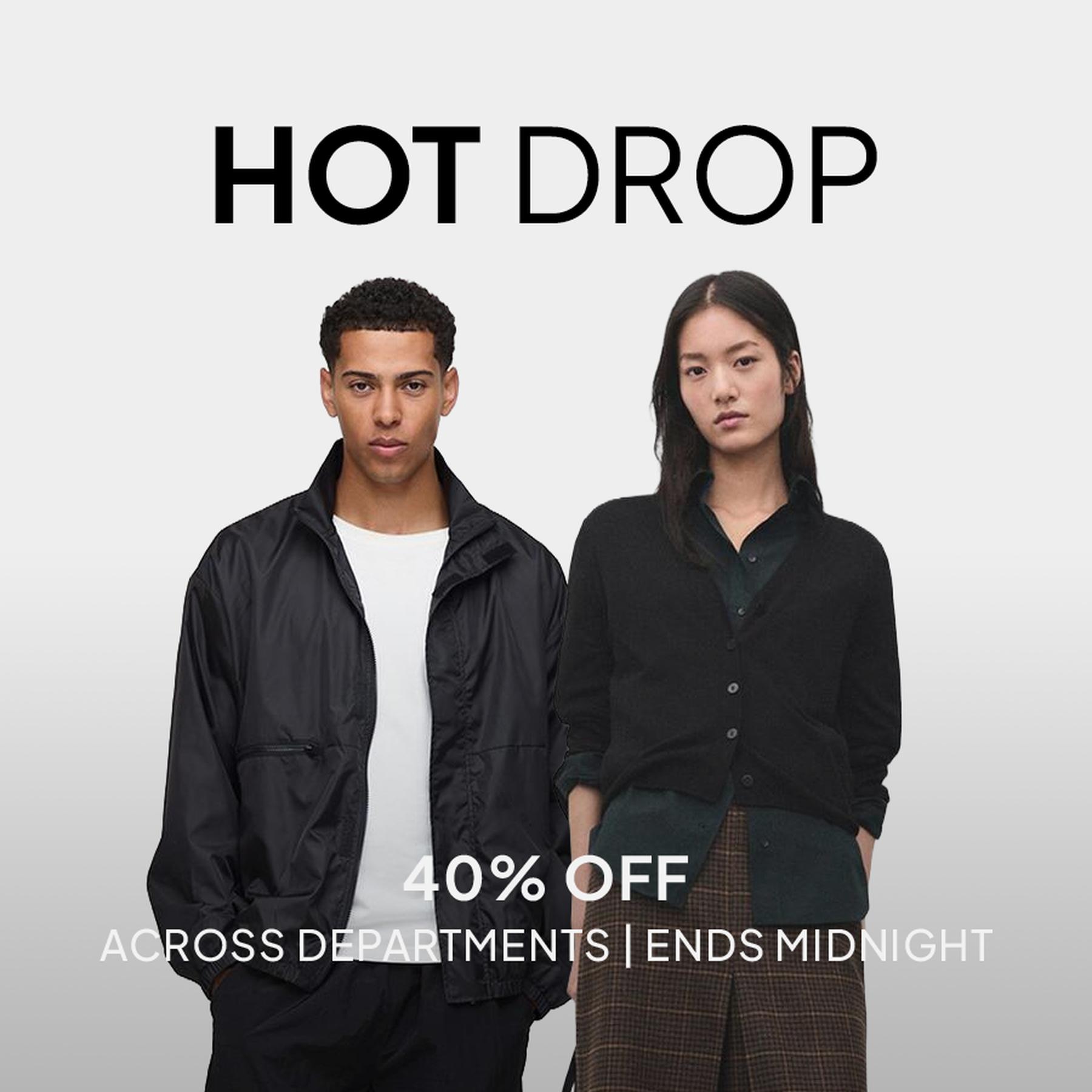 The Daily Offer: UP TO 55% off across departments.