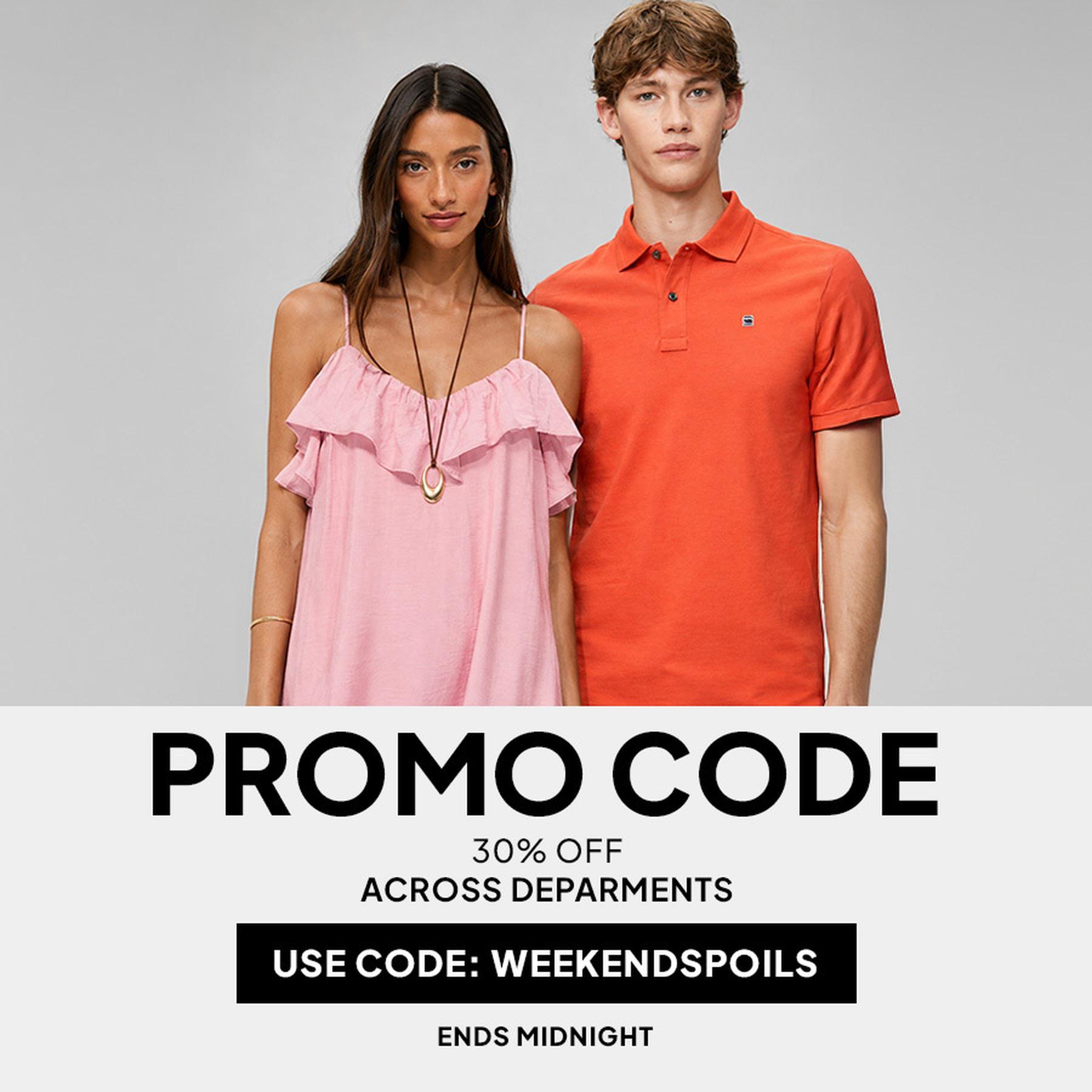 Blue-to-teal gradient promotional banner with centered white text reading “THE DAILY OFFER” and “UP TO 60% OFF ACROSS DEPARTMENTS.”