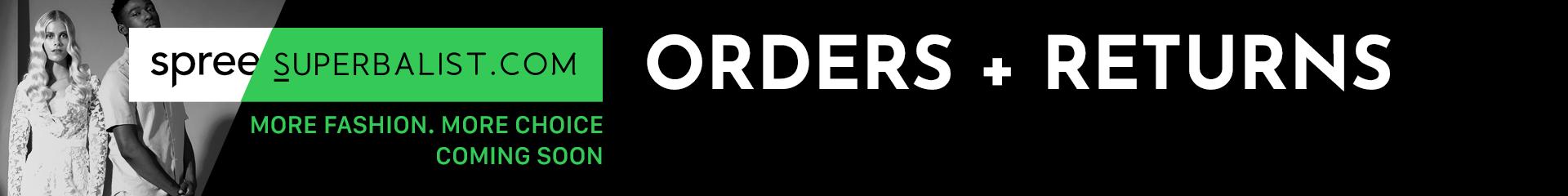 ORDERS RETURNS EXCHANGES