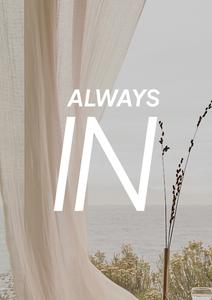 ALWAYS IN copy