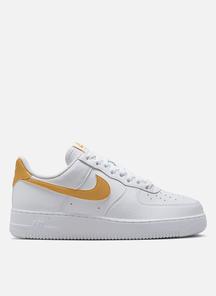 nike yellow air force 1 sage low trainers