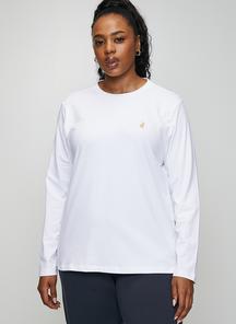 Wmn Alice Ls T-Shirt - White