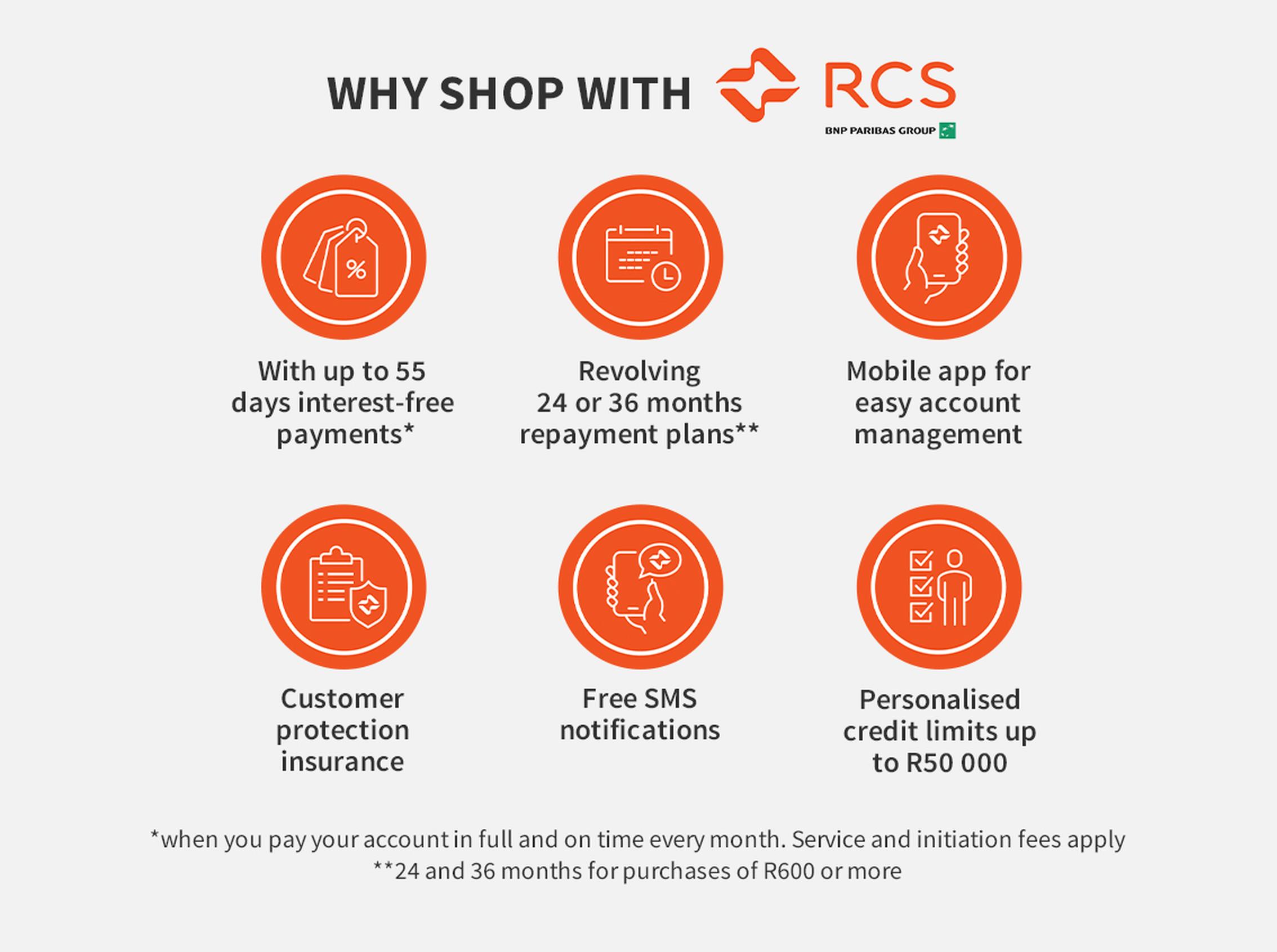 WHY SHOP WITH RCS