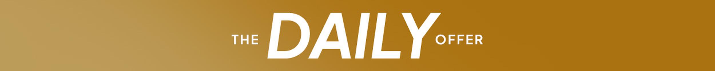 The Daily Offer promotional banner