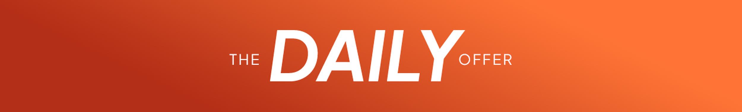 The Daily Offer promotional banner