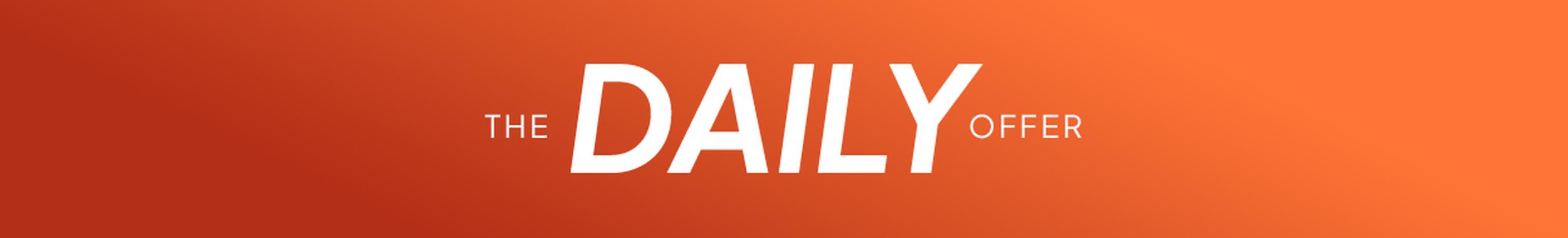 The Daily Offer promotional banner