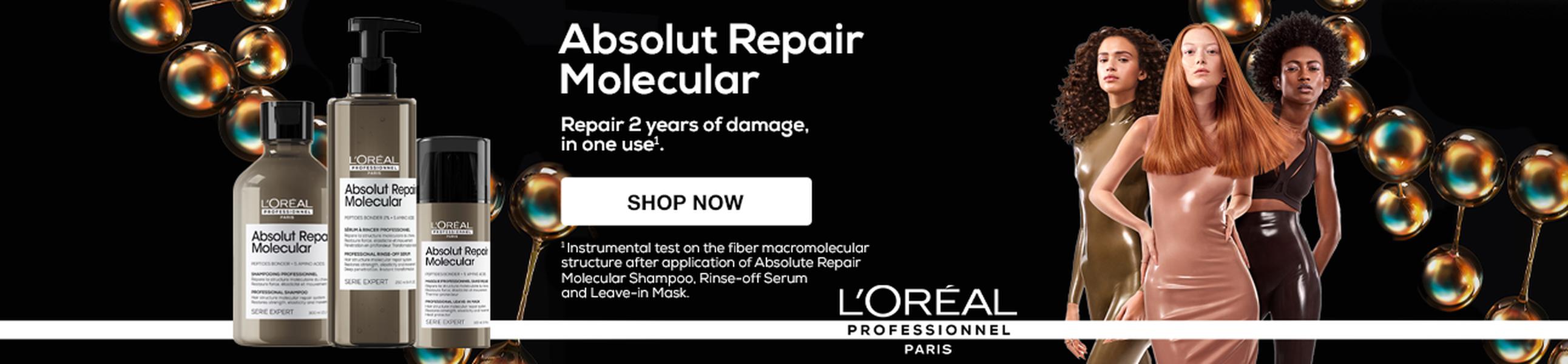 L’Oréal Professionnel’s Absolut Repair Molecular