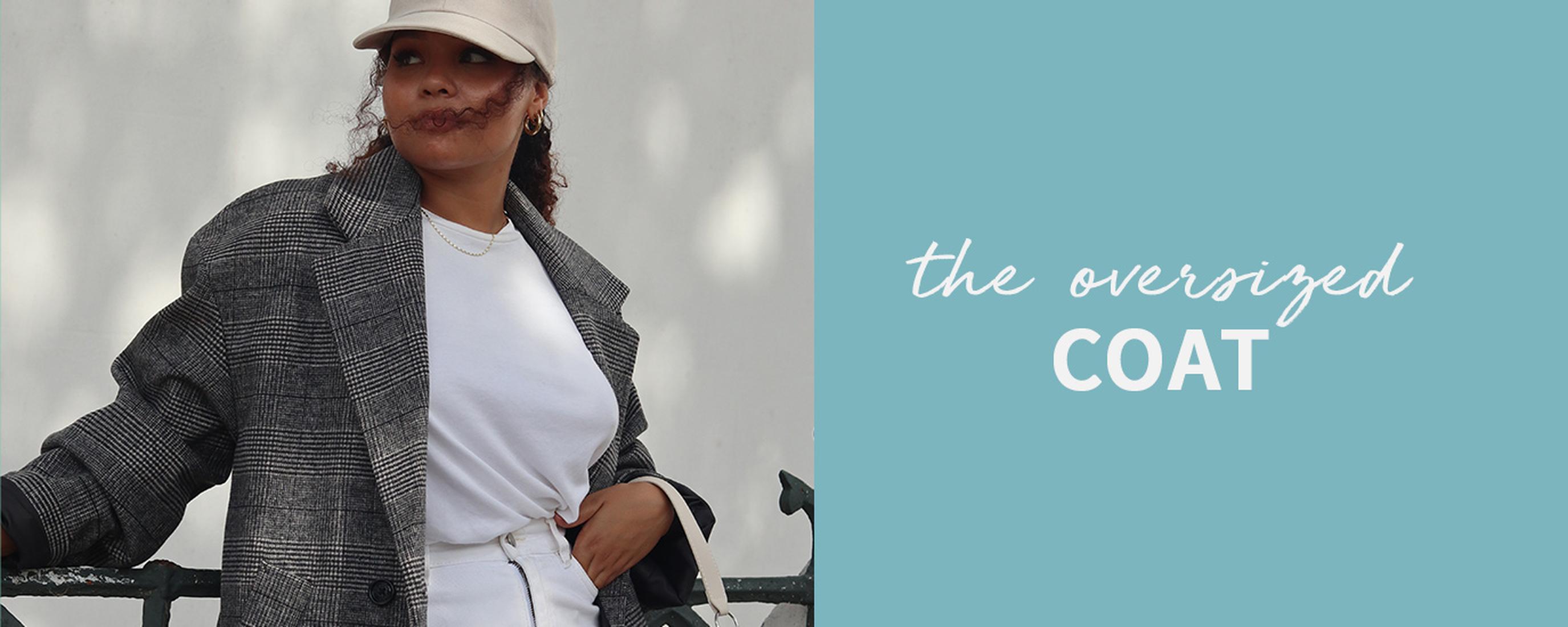 Oversized coats are always the mandate in the wintertime. Splurge on a top-quality coat that will wrap you in warmth and style. Extra points if it has a little checked detail. With the coat being the main focal point, Cindy opted to keep her base neutral and went with a simple white tee and white mom jeans. Add a sporty spin to the look with a peak cap and sneakers in the same colourway. Chunky dad-inspired New Balance sneakers look especially great with this look.