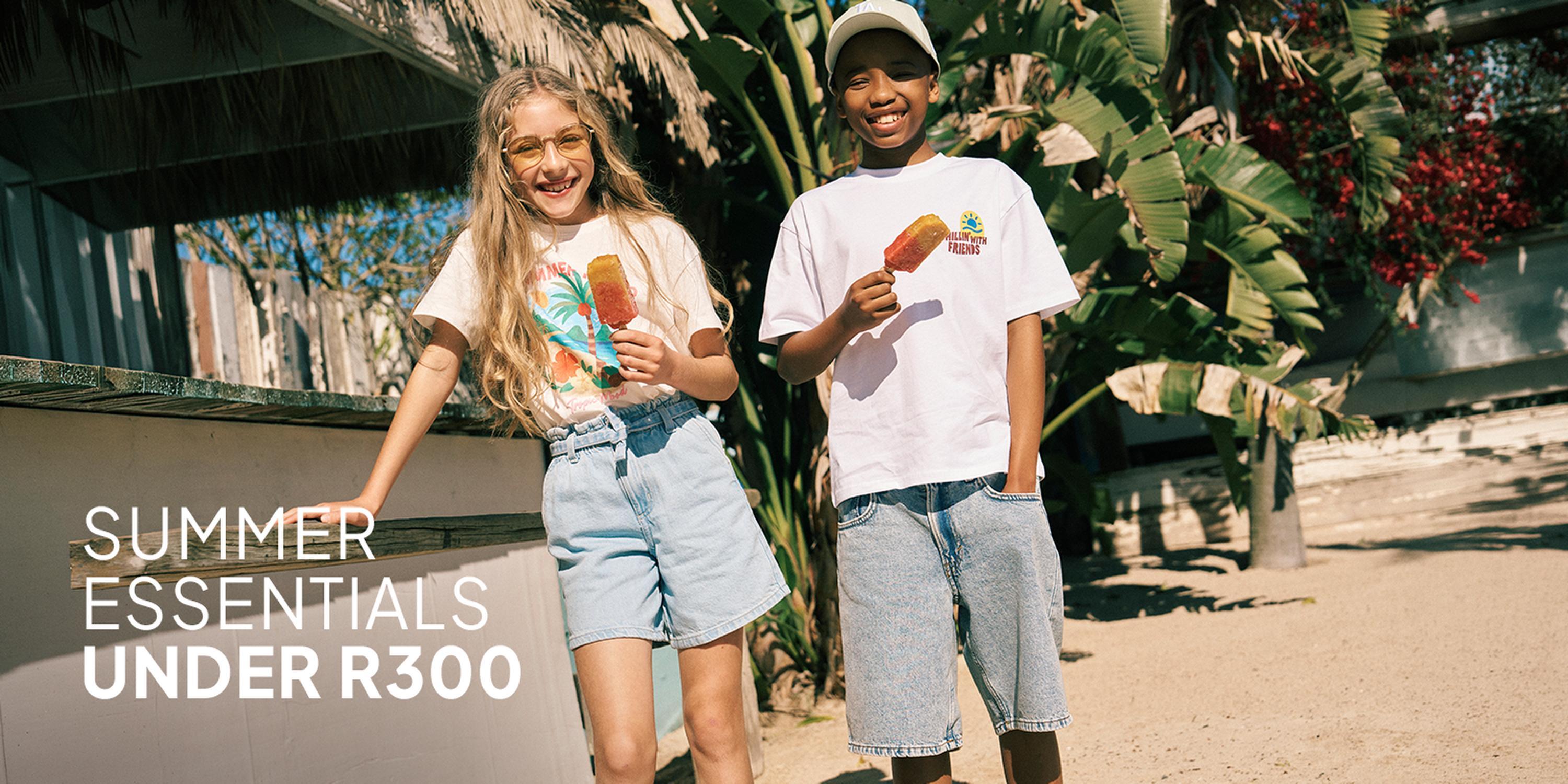 GIRLS AND BOYS PRODUCTS UNDER R300.