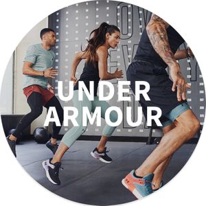 Under Armour Branded WB women's leggings dark maroon/beta