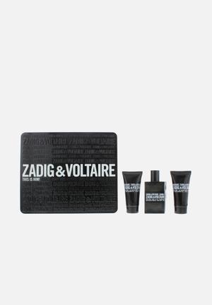 Zadig & Voltaire This Is Him Edt 50ml & Sg 50ml X 2 (Parallel Import)