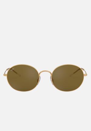 Ray-Ban Oval Sunglasses Gold