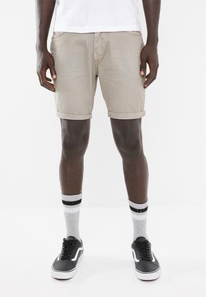 Bleach shorts - neutral