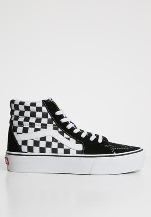 Sk8-hi platform sneakers - black & white