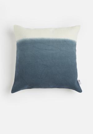 Ombre cushion cover - blue