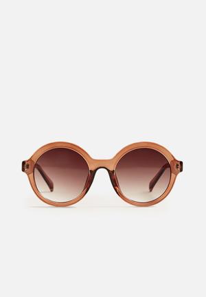Retro style sunglasses - pink