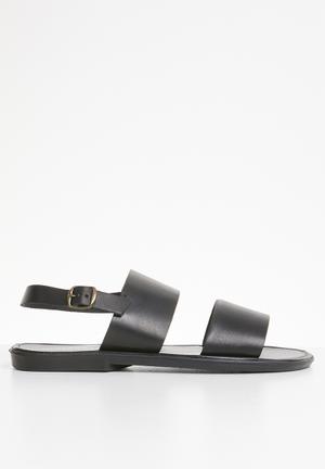 2 Bands sandals - black 