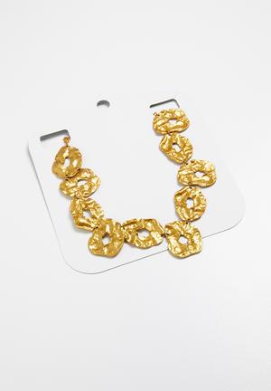 Samantha link necklace - gold