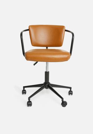 Seattle office chair - tan