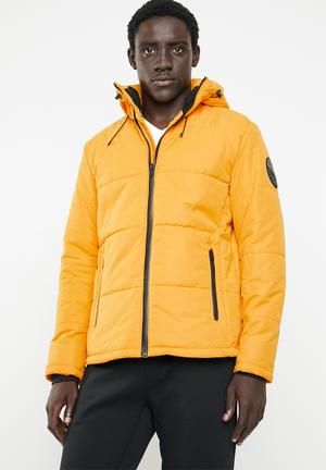Draw puffer - orange