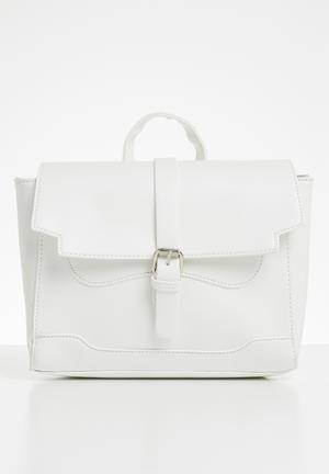 Stacey hybrid backpack - white