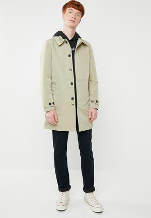 Cost coat - khaki
