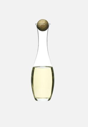 1l carafe with oak stopper