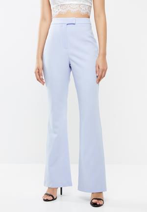 Flared trousers - blue