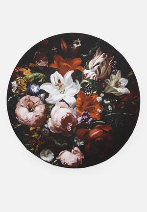 Rachel round rug - full bloem