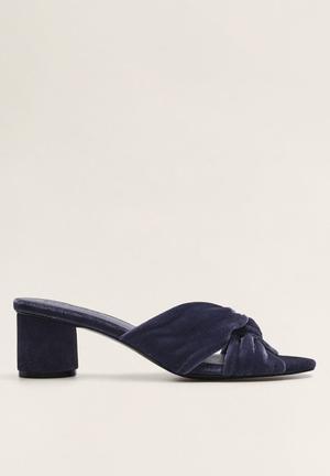 Victoria heel - dark blue