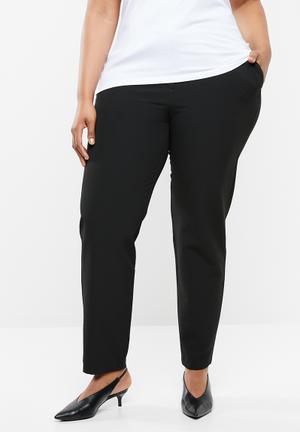 Plus size brooke formal pants - black