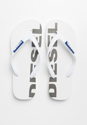 diesel flip flops womens