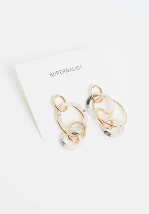 Multi ring earrings - multi